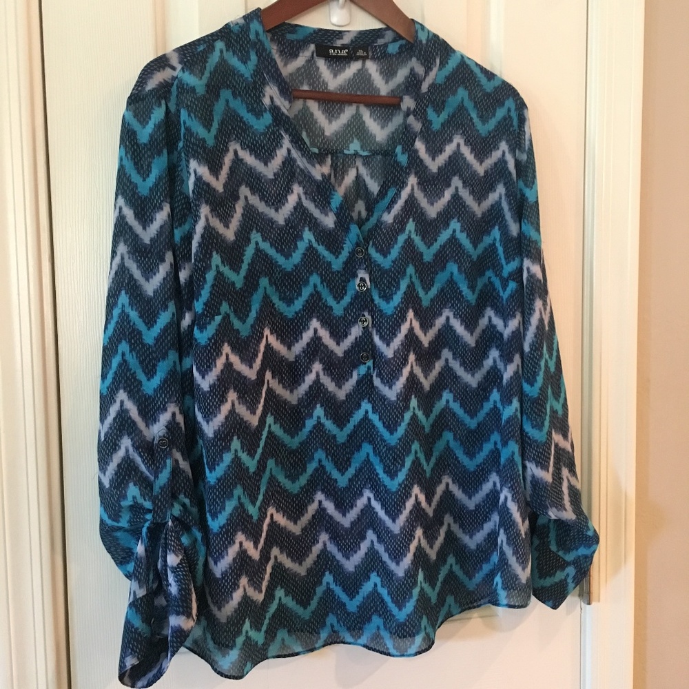 V-neck Blouse